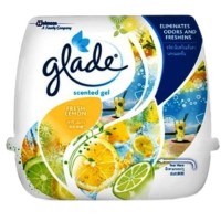 Glade Scented Gel Lemon 180G x 12