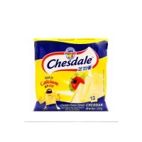 Chesdale Cheddar Cheese Slices 250g (12s) x 24