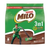 Milo 3 In 1 Original 18 x 33g x 24
